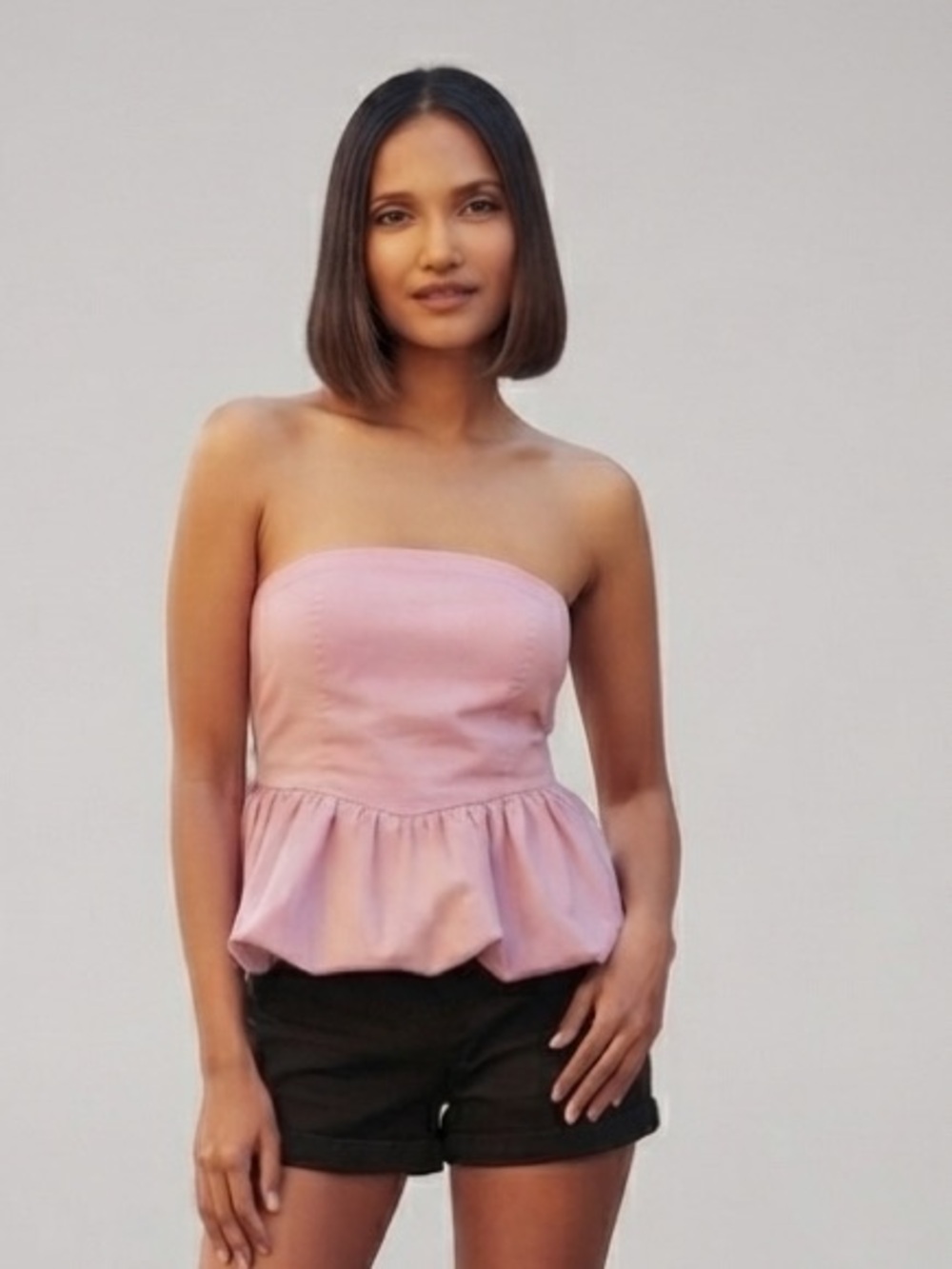 Vigoss Strapless Bubble Top